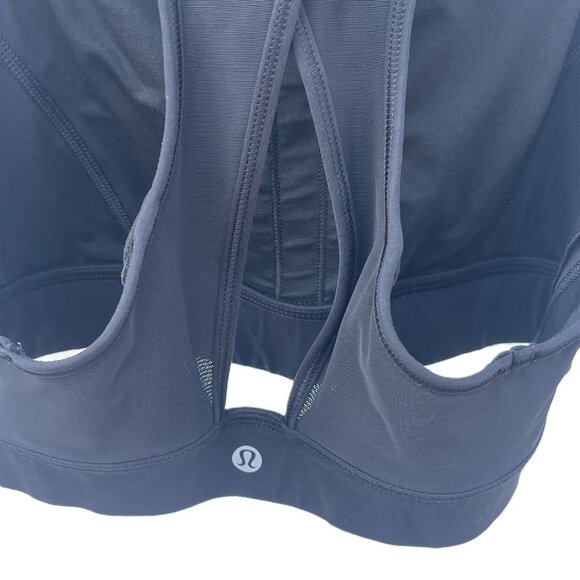 Lululemon Black Sports Bra Size 8 - Picture 11 of 11